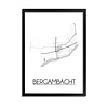 DesignClaud Bergambacht Plattegrond poster