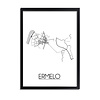 Ermelo Plattegrond poster