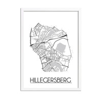 Hilligersberg Plattegrond poster