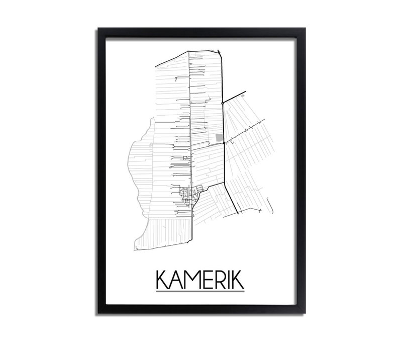 Kamerik Plattegrond poster