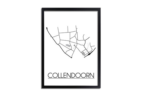 DesignClaud Collendoorn Plattegrond poster