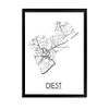 DesignClaud Diest Plattegrond poster