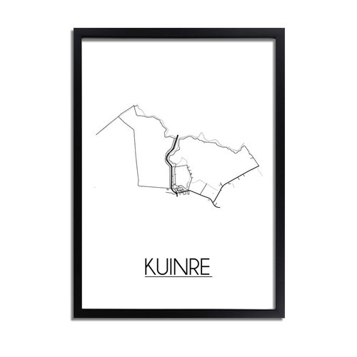 Kuinre Plattegrond poster 