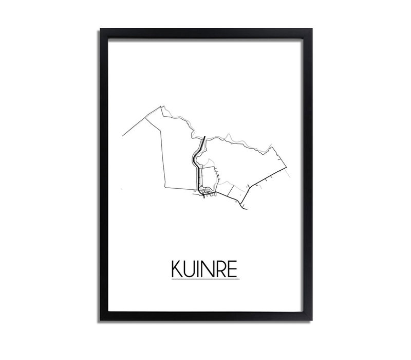 Kuinre Plattegrond poster