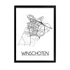 DesignClaud Winschoten Plattegrond poster