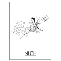 Nuth Plattegrond poster