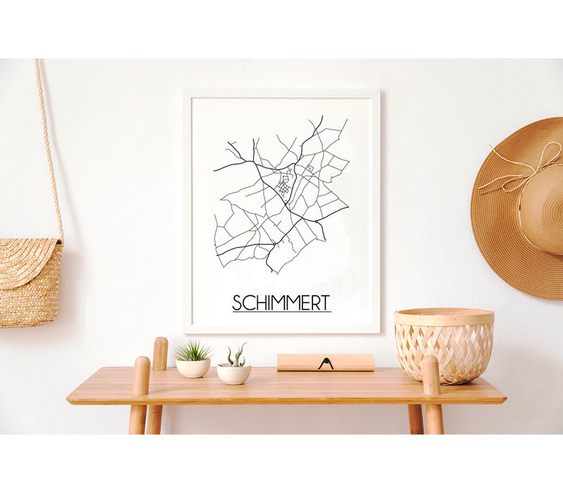 Schimmert Plattegrond poster