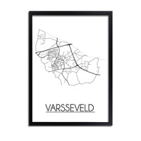 Varsseveld Plattegrond poster