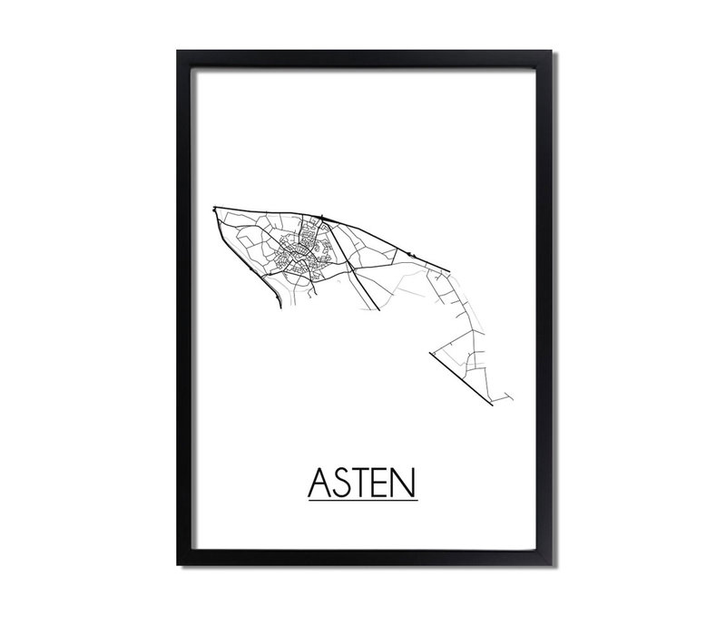 Asten Plattegrond poste