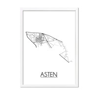 Asten Plattegrond poste