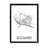 DesignClaud Bolsward Plattegrond poster