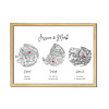 DesignClaud Hochzeitsposter Stadtplan - Hochzeitsgeschenk personalisiert - Copy - Copy - Copy - Copy