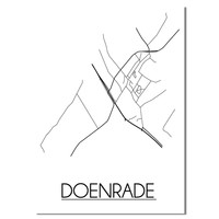 Doenrade Plattegrond poster