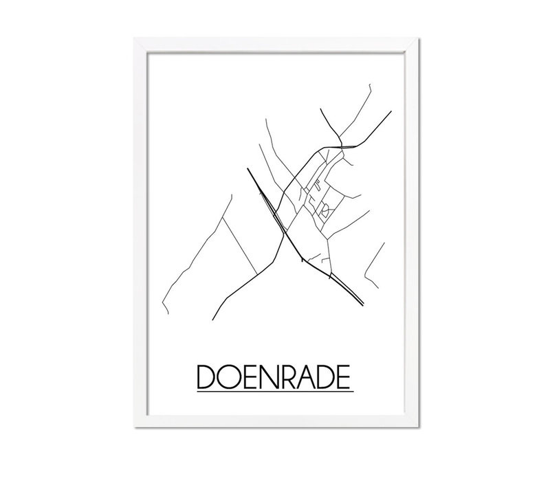 Doenrade Plattegrond poster