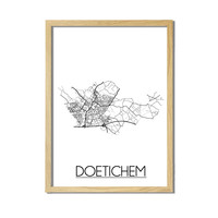 Doetinchem Plattegrond poster