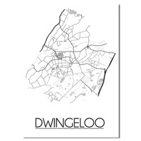 Dwingeloo Plattegrond poster