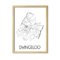 Dwingeloo Plattegrond poster