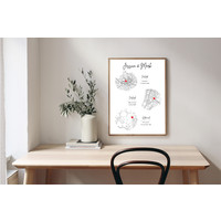 Hochzeitsposter Stadtplan - Hochzeitsgeschenk personalisiert - Copy - Copy - Copy - Copy - Copy