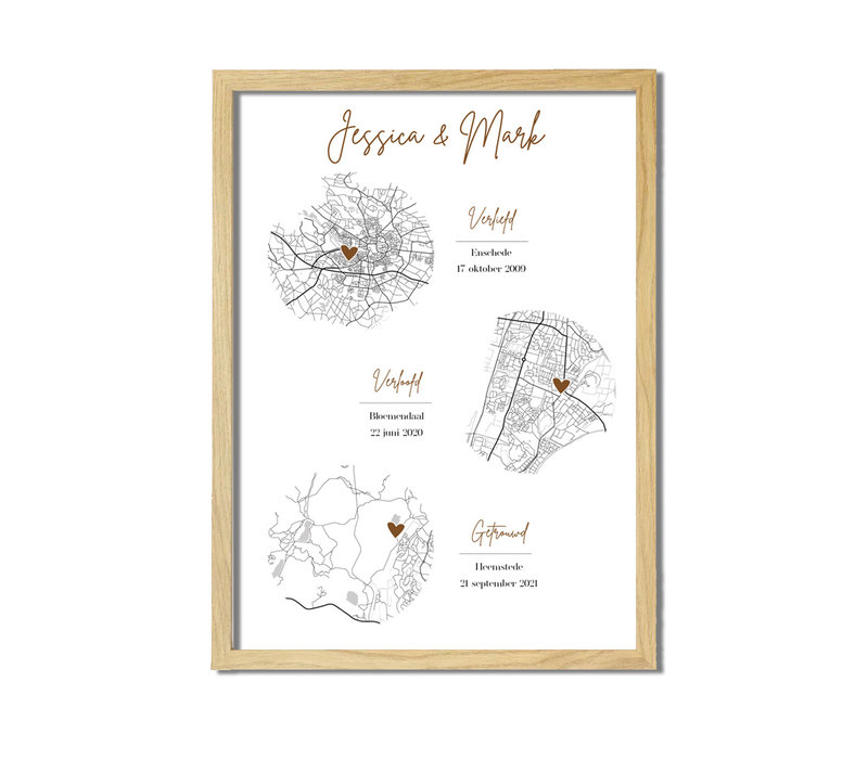 Hochzeitsposter Goldfolie / Silberfolie / Kupferfolie Stadtplan - Hochzeitsgeschenk personalisiert  - Copy - Copy - Copy - Copy - Copy - Copy - Copy