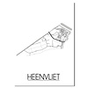 Heenvliet Plattegrond poster