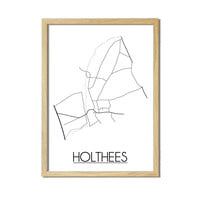 Holthees Plattegrond poster