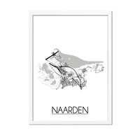 Naarden Plattegrond poster