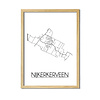 DesignClaud Nijkerkerveen Plattegrond poster