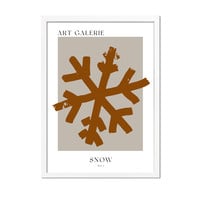 Kerstposter ART GALERIE Snow - Terra