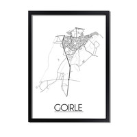 Goirle Plattegrond poster