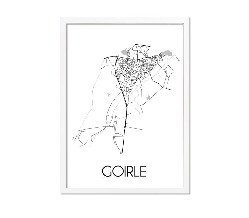 Goirle Plattegrond poster