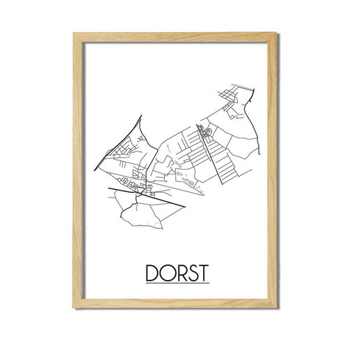 Dorst Plattegrond poster 