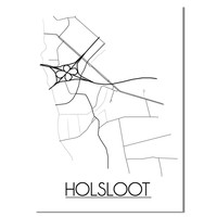 Holsloot Plattegrond poster