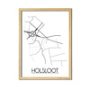 Holsloot Plattegrond poster
