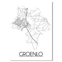 Groenlo Plattegrond poster