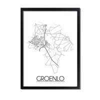 Groenlo Plattegrond poster