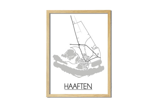 DesignClaud Haaften Plattegrond poster