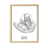 Lent Plattegrond poster