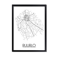 Ruurlo Plattegrond poster