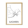 Slagharen Plattegrond poster