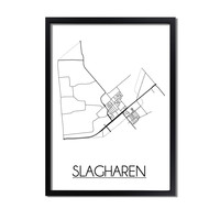 Slagharen Plattegrond poster