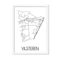 Vilsteren Plattegrond poster