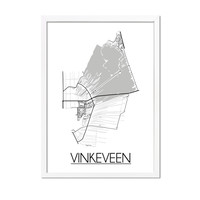 Vinkeveen Plattegrond poster