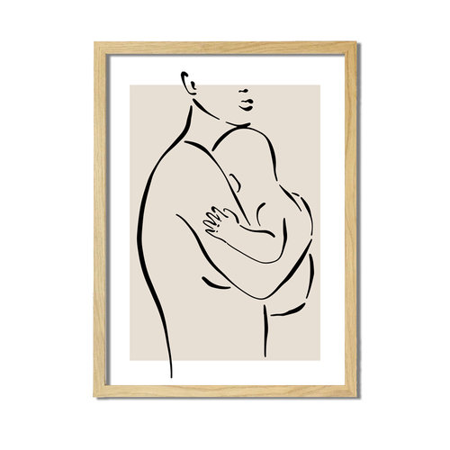 Poster Schwangere Frau natürliche - Minimalismus - Copy - Copy - Copy - Copy 