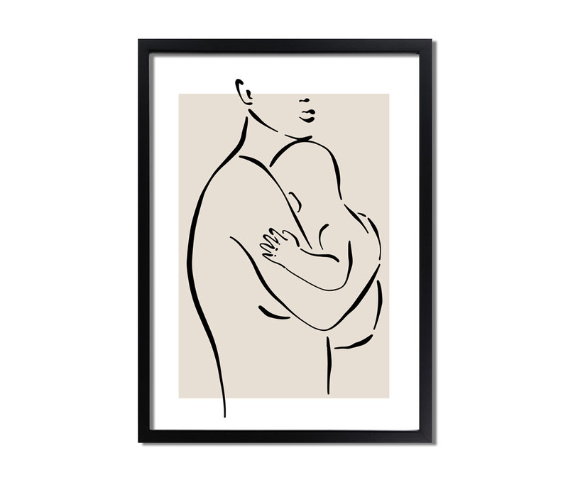 Poster Schwangere Frau natürliche - Minimalismus - Copy - Copy - Copy - Copy