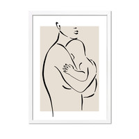 Poster Schwangere Frau natürliche - Minimalismus - Copy - Copy - Copy - Copy