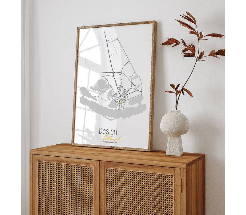 Stadtplan-poster auf Wunsch - Copy