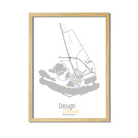 Stadtplan-poster auf Wunsch - Copy