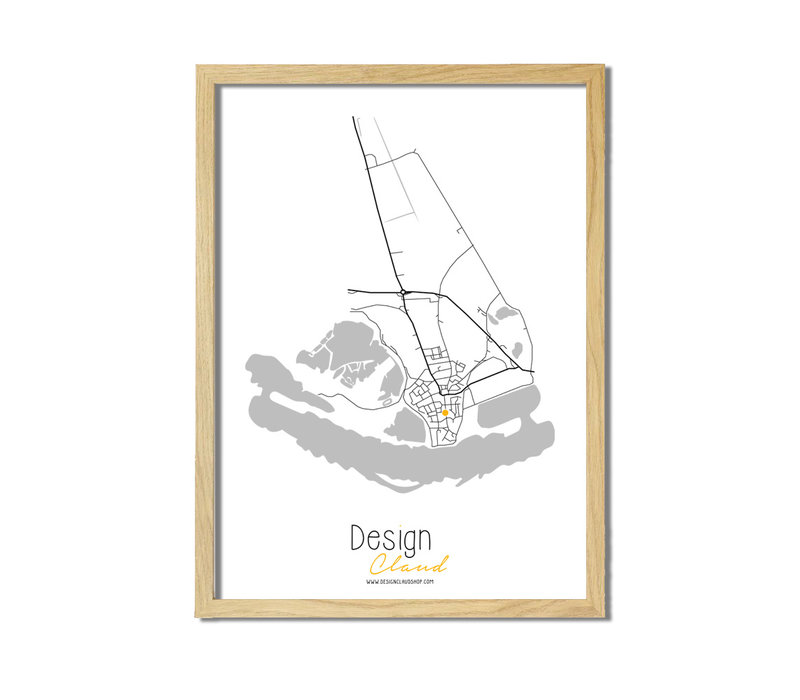 Stadtplan-poster auf Wunsch - Copy