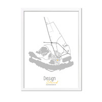 Stadtplan-poster auf Wunsch - Copy