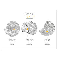 Hochzeitsposter Stadtplan - Hochzeitsgeschenk personalisiert - Copy - Copy - Copy - Copy - Copy